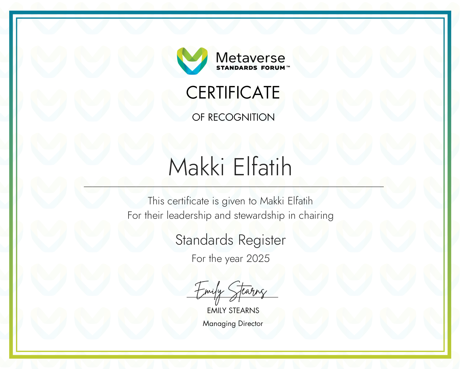 Certificate Image