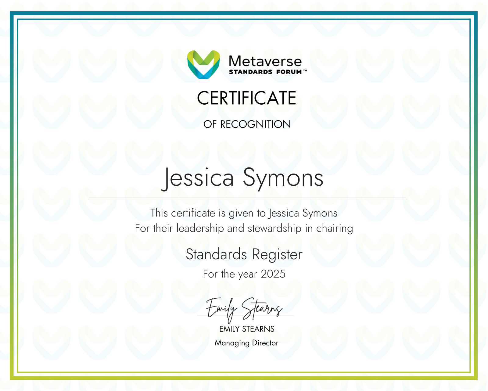 Certificate Image