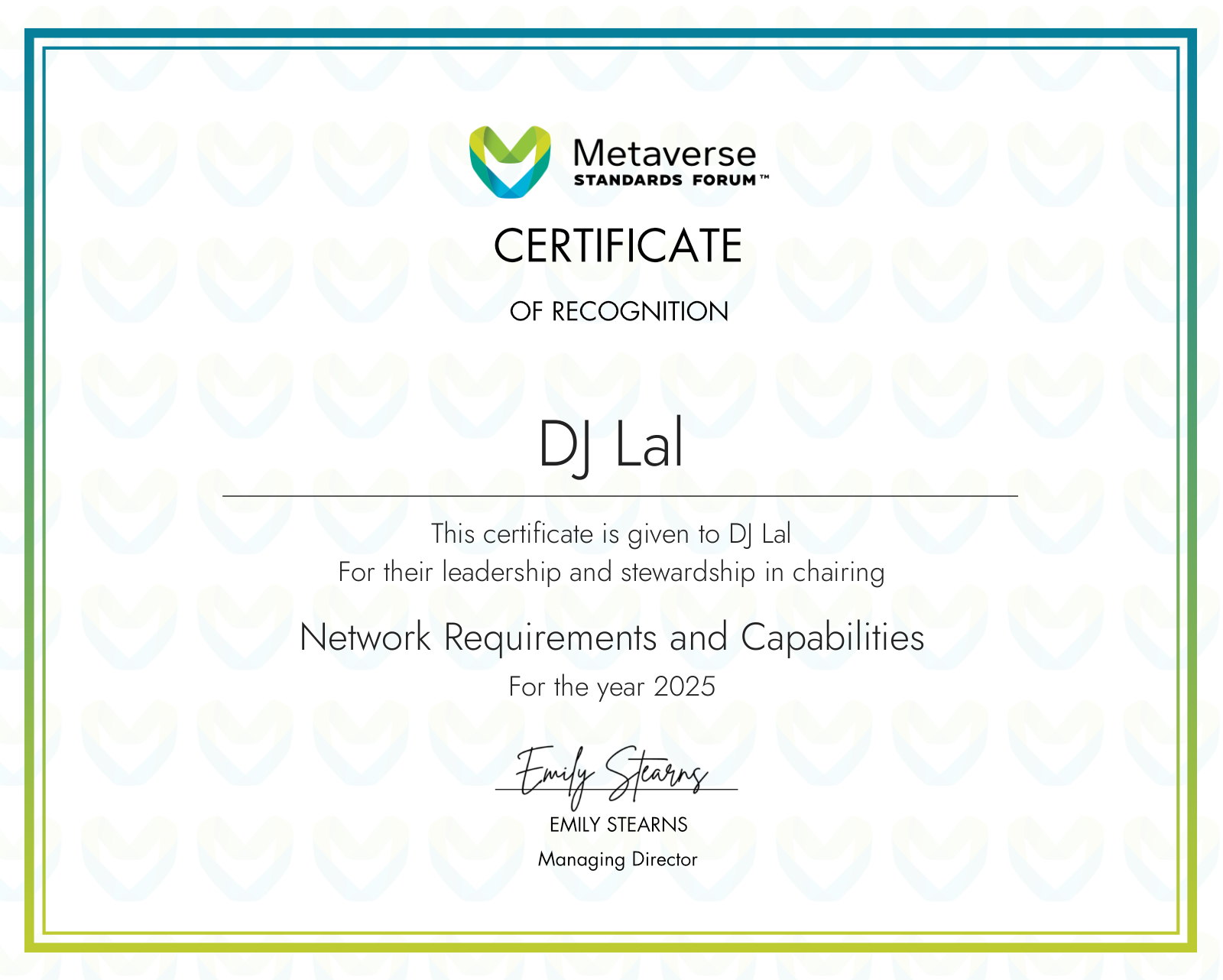 Certificate Image