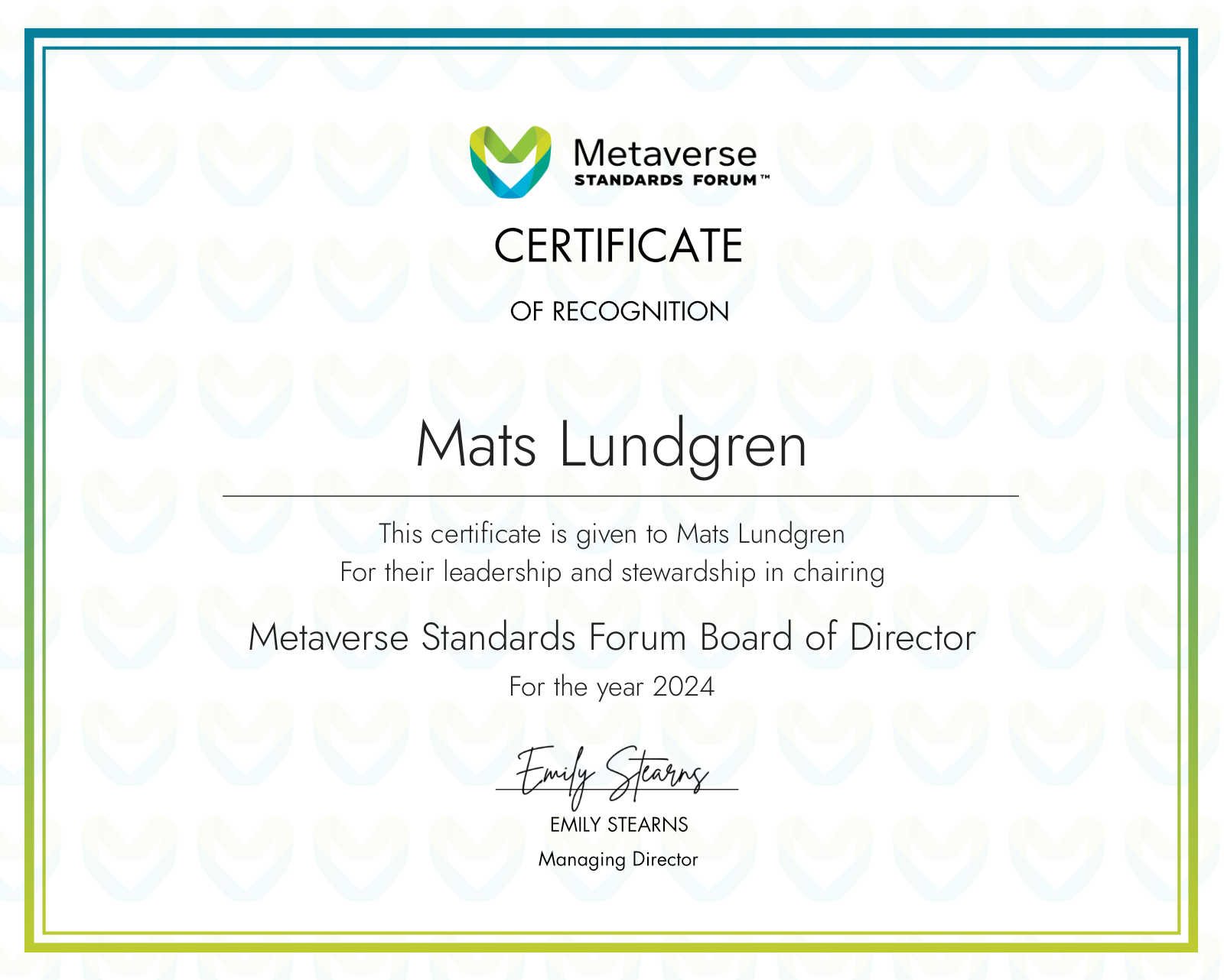 Certificate Image