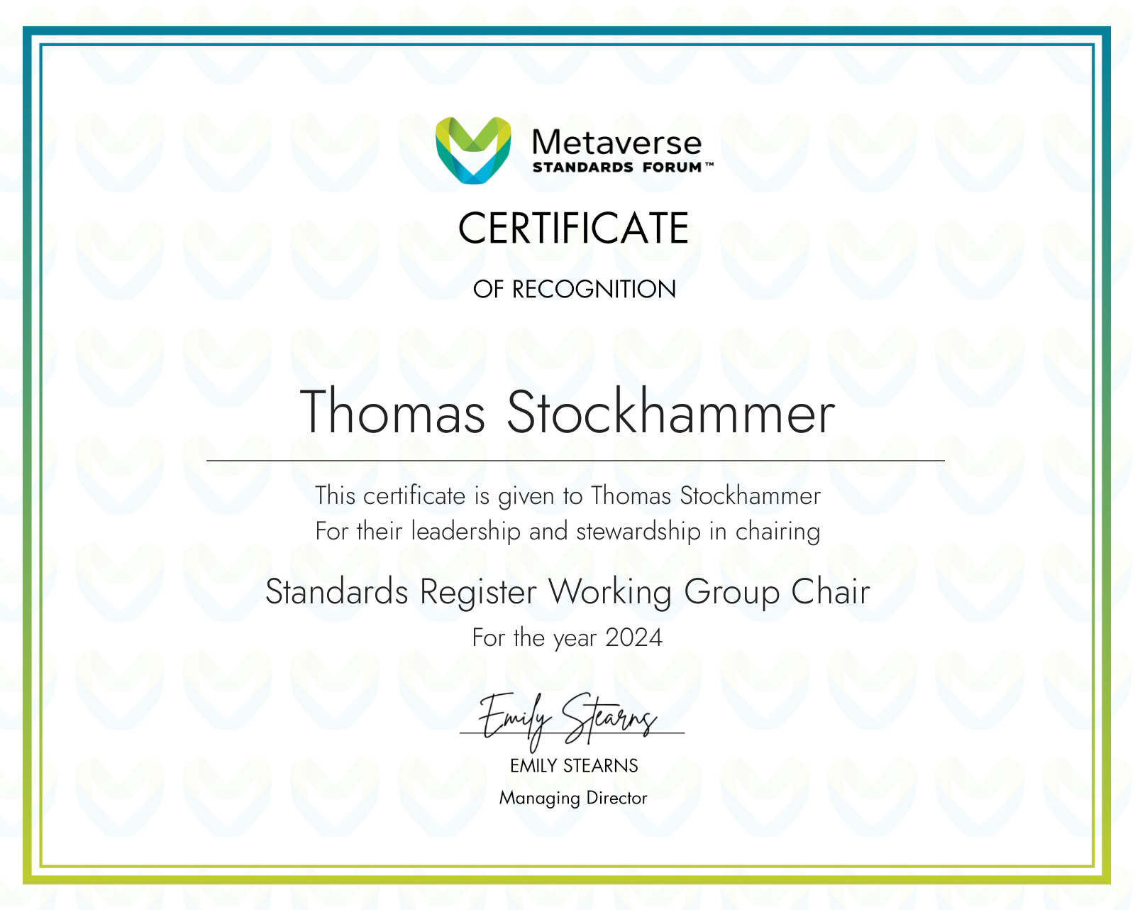 Certificate Image