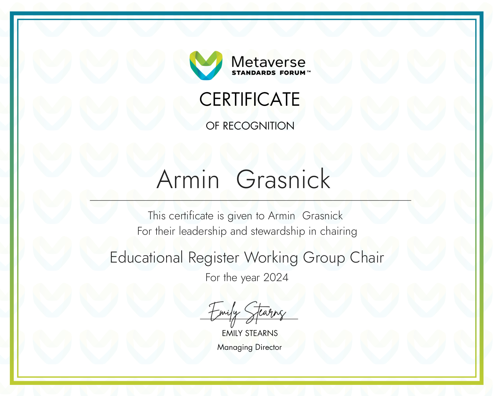 Certificate Image